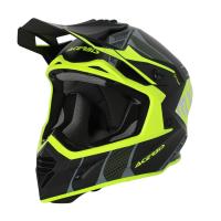 Acerbis Шлем кроссовый X-Track 22-06 Black/Fluo-Yellow в Самаре
