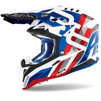 Airoh Мотошлем Aviator 3 Rainbow Blue/Red Gloss в Самаре
