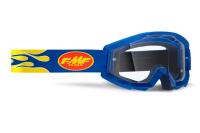 100% Очки FMF Powercore Goggle Flame Navy/Clear Lens в Самаре