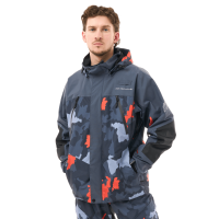 Dragonfly Мембранная куртка Quad 2.0 Man 2025 Grey - Orange Camo в Самаре
