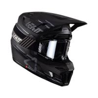 Leatt Мотошлем кроссовый Moto 9.5 Carbon Helmet Kit V26 Black в Самаре