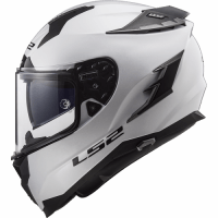 LS2 Мотошлем интеграл FF327 Challenger mono Белый в Самаре
