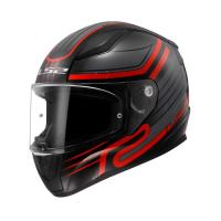 LS2 Мотошлем FF353 Rapid II Circuit черно-красный в Самаре