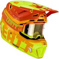 Leatt Шлем кроссовый Kit Moto 7.5 V23 Citrus в Самаре