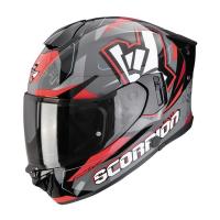 Scorpion Exo Мотошлем Exo-530 Air Rok Серый/Черный/Красный в Самаре