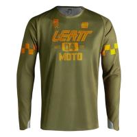 Leatt Джерси Moto 4.5 Enduro X-Flow V27 Speed Khaki Brown в Самаре