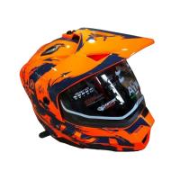 AiM Шлем детский JK802Y Orange/Blue в Самаре
