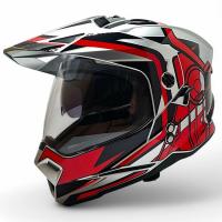 AIM Шлем кросс/эндуро JK802S Red/Grey/Black в Самаре