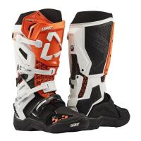 Leatt Мотоботы кроссовые 5.5 FlexLock Evo V27 White/Orange в Самаре