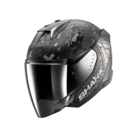 Shark Шлем Skwal I3 Jet Hellcat Mat Black/Chrome/Anthracite в Самаре