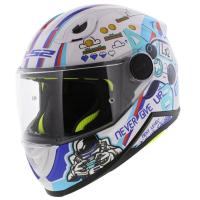 LS2 Мотошлем FF812 Kid Next Level White в Самаре