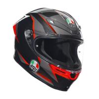 AGV Шлем K6 S 2206 Slashcut Black/Grey/Red в Самаре