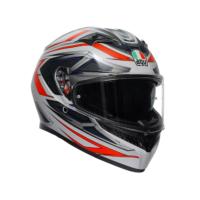 AGV Шлем K3 22.06 Space Matt White/Red Fluo в Самаре