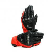 Dainese Перчатки кожаные 4-Stroke 2 Black/Fluo-Red в Самаре