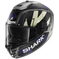 Shark Шлем Spartan RS Stingrey Mat Antracite/Antracite/Blue в Самаре