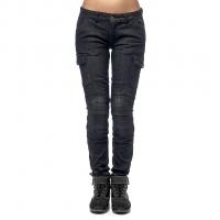 Moteq Женские мотоджинсы Nargiz Women черные в Самаре