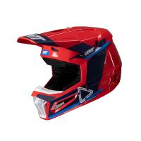 Leatt Шлем кроссовый детский Helmet Kit Moto 3.5 Jr V25 Royal в Самаре
