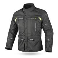 Dimox Мотокуртка текстиль Explorer Mens Touring Black/Yellow в Самаре
