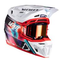 Leatt Шлем кроссовый 8.5 Royal Blue-Red V26 + очки Velocity 5.5 в Самаре