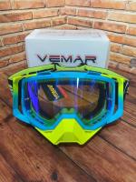 Scout Vemar Маска кросс MJ-1024-1 сине-желтая в Самаре