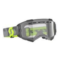 Scott Очки Fury Enduro light grey/neon yellow/clear в Самаре