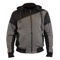 MCP Мотокуртка мужская Hoody серо-черный в Самаре