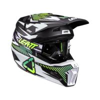 Leatt Шлем кроссовый 3.5 V26 Storm Teal + очки Vizion 3.5 в Самаре