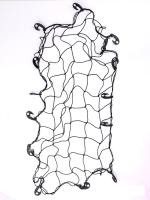 STARKS Сетка багажная NET KVADRO (80/80) Чёрный в Самаре