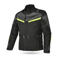 Dimox Мотокуртка текстиль Tour Tech Mens Black/Grey/Yellow в Самаре