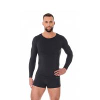 Brubeck Футболка мужская дл.рукав Comfort Wool Графит в Самаре