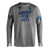 Leatt Джерси Moto 4.5 Enduro X-Flow V27 Speed Steel Grey в Самаре