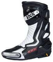IXS Мотоботы RS-1000 черный/белый в Самаре