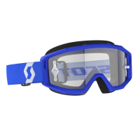 Scott Очки кроссовые Primal clear blue/white clear works в Самаре