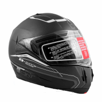 Beon Шлем модуляр B-700 Matt Grey/Black White в Самаре
