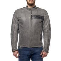Moteq Куртка кожаная Defender grey в Самаре