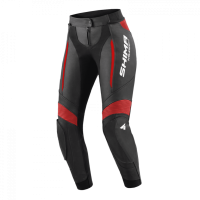 Shima Мотоштаны Кожаные женские Miura 2.0 Black/Red в Самаре