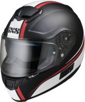 IXS Мотошлем HX 215 2.1 Черно-красно-белый матовый в Самаре