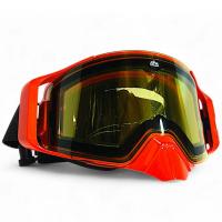 AiM Очки снегоходные с магнитной линзой и подогревом (PRO) 31-103 Accu Heated Orange Glossy в Самаре