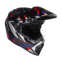 AGV Шлем AX9 E2206 V26 Steppa Carbon/Red/Blue в Самаре