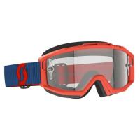 Scott Очки Split OTG dark blue/neon red/clear works в Самаре