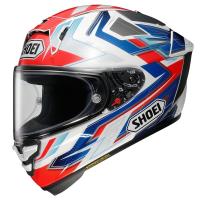 Shoei Мотошлем X-Spirit Pro Escalate бело-сине-красно-серый в Самаре