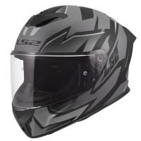 LS2 Мотошлем FF820 Rapid III Xtrem Black Grey в Самаре