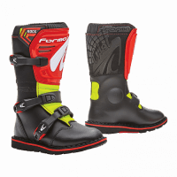 Forma Ботинки кроссовые детские Rock Black/Red/Yellowfluo в Самаре