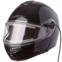 LS2 Мотошлем снегоходный FF325 Strobe Electric Snow Solid Черный в Самаре