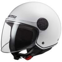 LS2 Мотошлем OF558 Sphere Lux Solid белый в Самаре