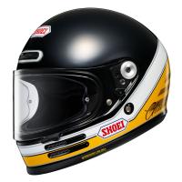 Shoei Мотошлем Glamster 06 Abiding черно-бело-желтый TC-3 в Самаре