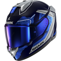 Shark Шлем Skwal i3 Rhad Blue/Chrome/Silver в Самаре