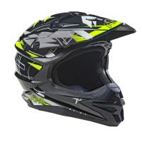 AiM Шлем кроссовый JK803S Yellow/Black в Самаре