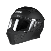 Simpson Шлем модуляр Darksome Matt Black в Самаре