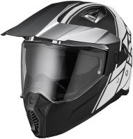 IXS Шлем IXS 208 2.0 Черно-Белый Матовый в Самаре